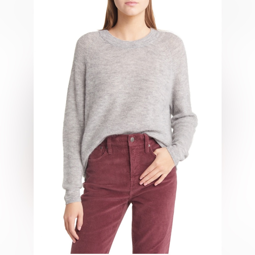 Madewell Elliston Crop Pullover Sweater